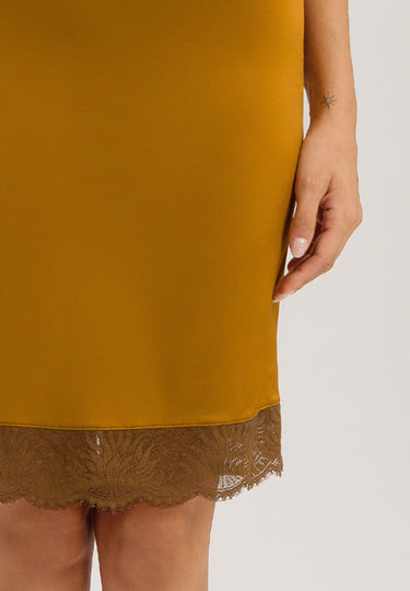 Gale Lace Trim Half Slip | Golden Cumin 70872-2803